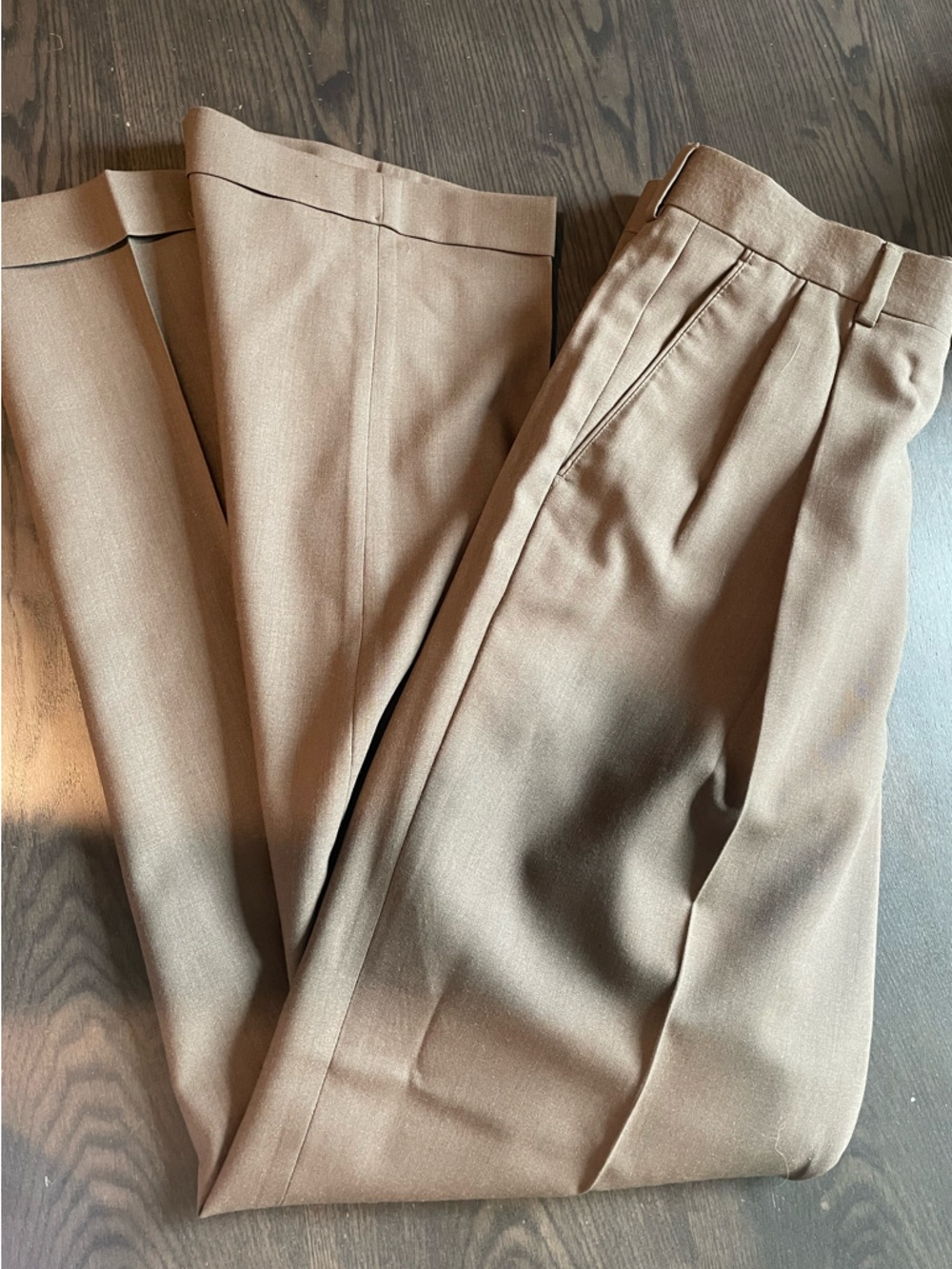 Vintage Pronto Uomo 100% wool dress pants size 32